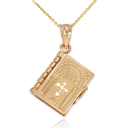 The Golden Bible Necklace