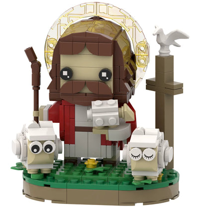 Faithful Builder: 280-Piece Jesus Block Set