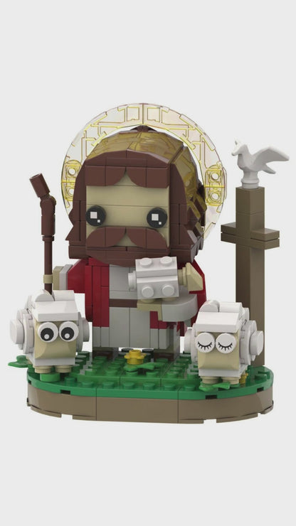 Faithful Builder: 280-Piece Jesus Block Set